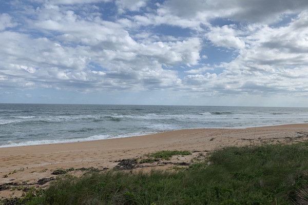 Plage, chaises longues, serviettes de plage