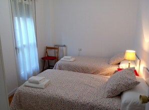 2 slaapkamers, wifi, beddengoed