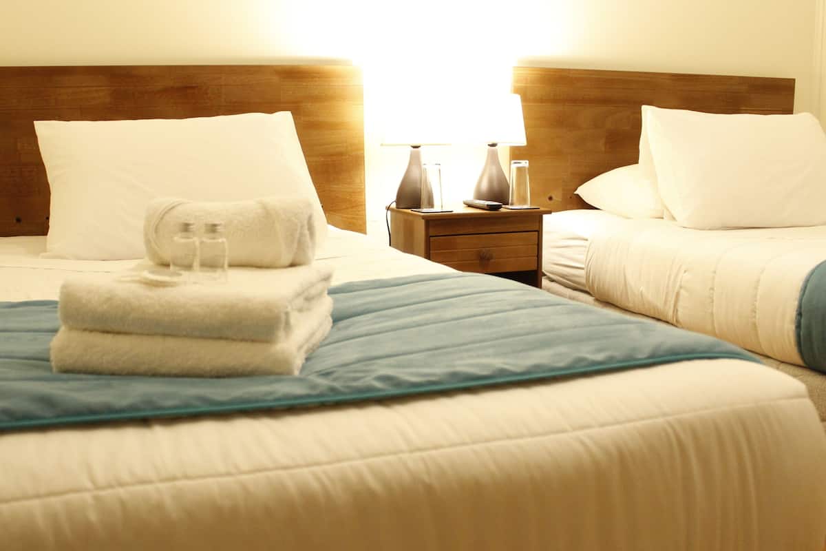 Chambre Classique avec lits jumeaux | Rideaux occultants, Wi-Fi gratuit, draps fournis