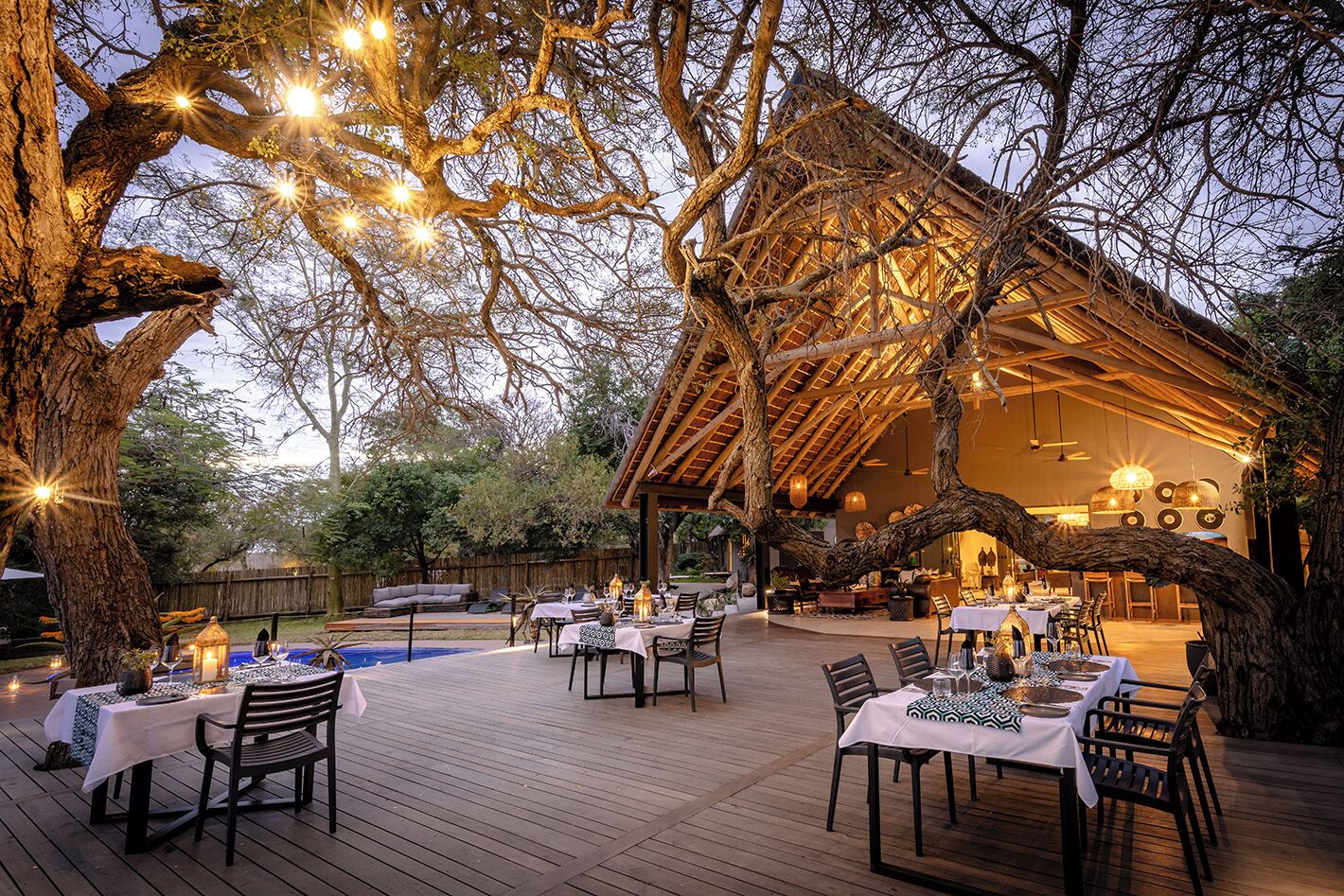 Voorkant van accommodatie