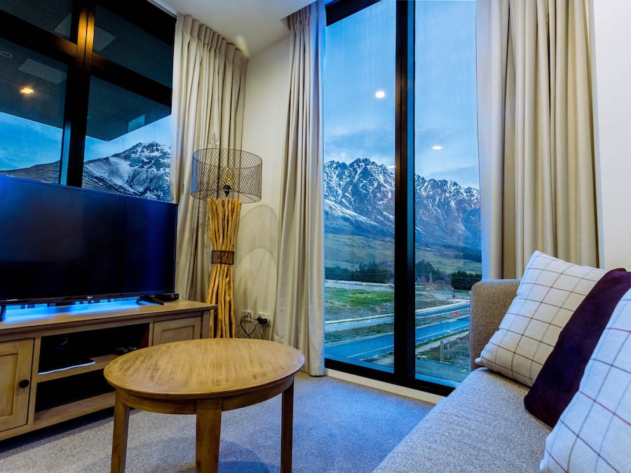 Private 2 Bedroom Executive Apartment | Living area | Flat-screen TV, Netflix, streaming services