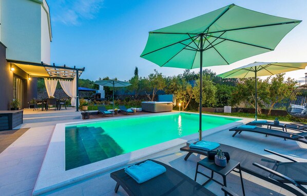Piscine chauffée