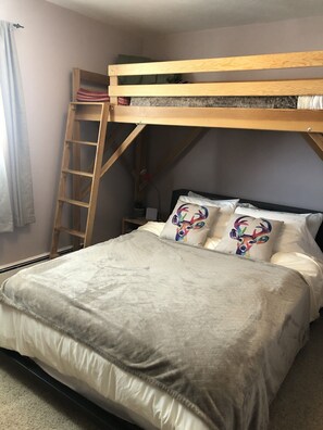 1 Schlafzimmer, Schreibtisch, Bügeleisen/Bügelbrett, WLAN
