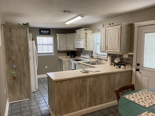 Home near white sand beaches and casinos