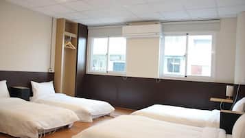 Japanese Quadruple Room | Blackout drapes, free WiFi, bed sheets