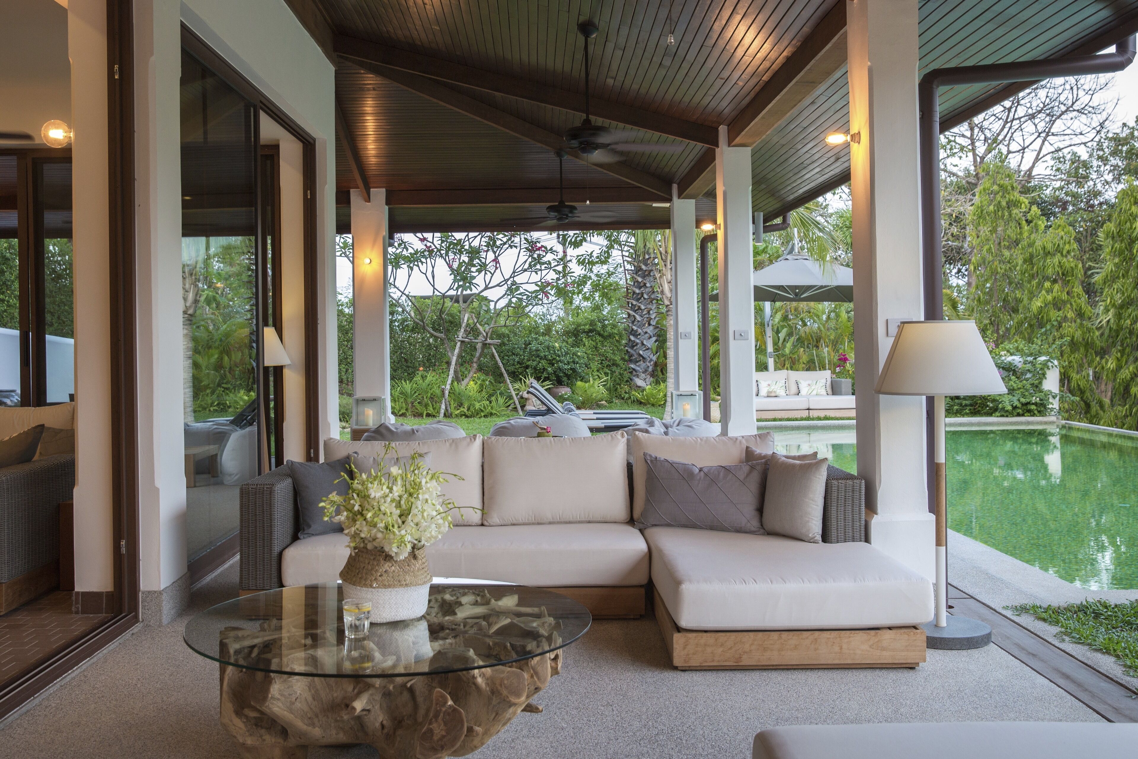 Deluxe-villa | Terrasse/gårdhave