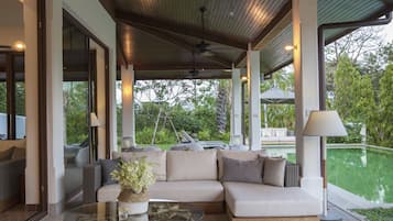 Deluxe-villa | Terrasse/gårdhave