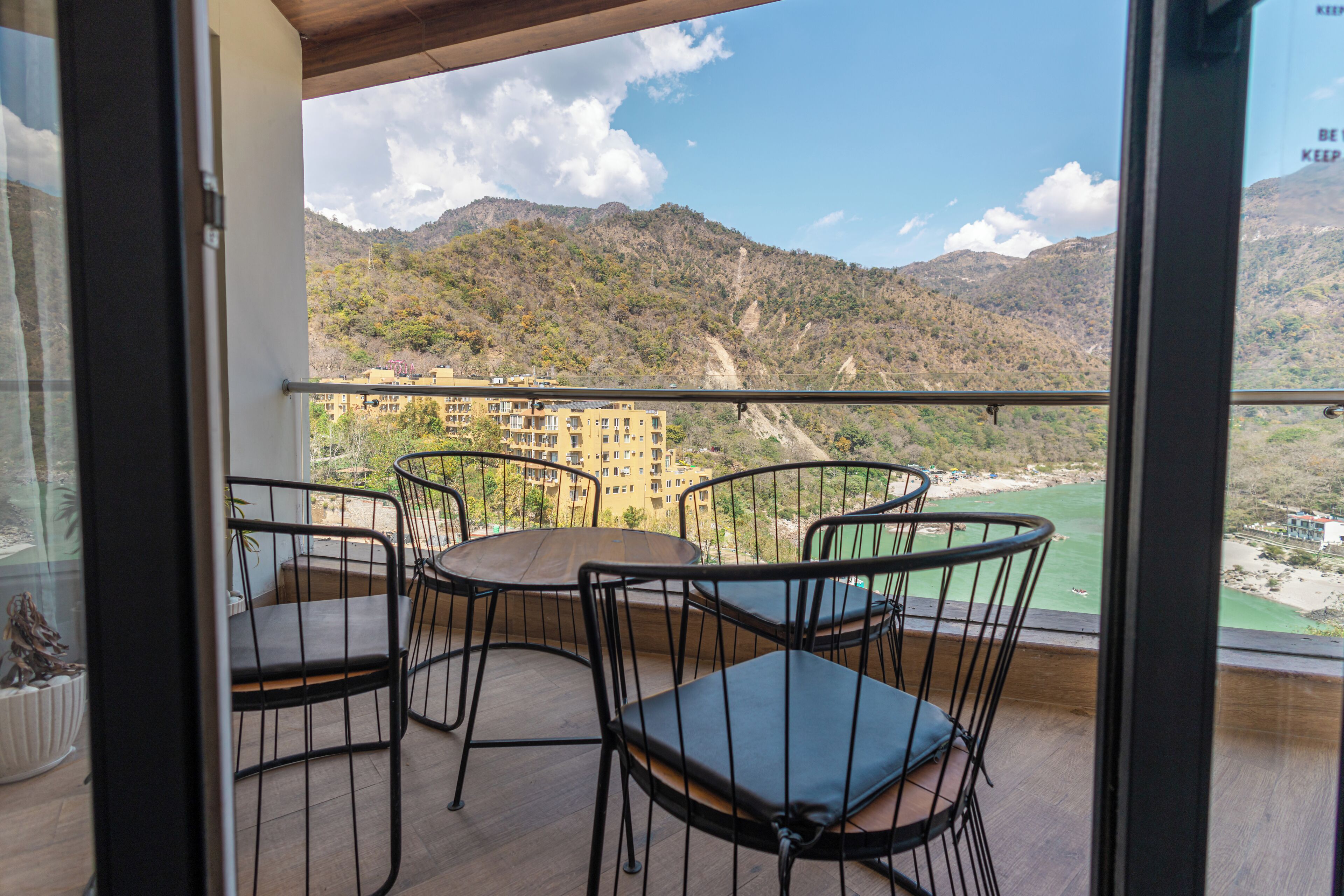 Family Quadruple Room, 2 Bedrooms, River View | Terrace/patio