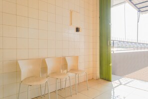 Sittområde i lobbyn