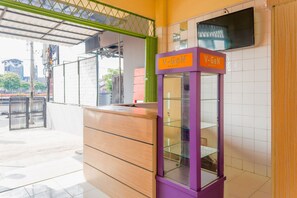 Entrée de l’hébergement