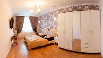 1 bedroom, iron/ironing board, free WiFi, bed sheets