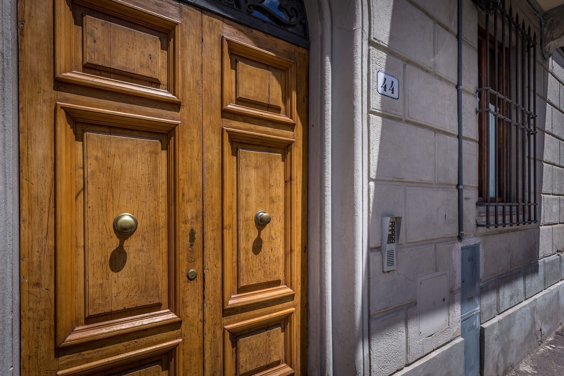 Entrada da propriedade