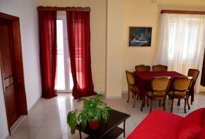 Apartment, Terrace | Living room | TV - Apartments Prunus (Dubrovnik)