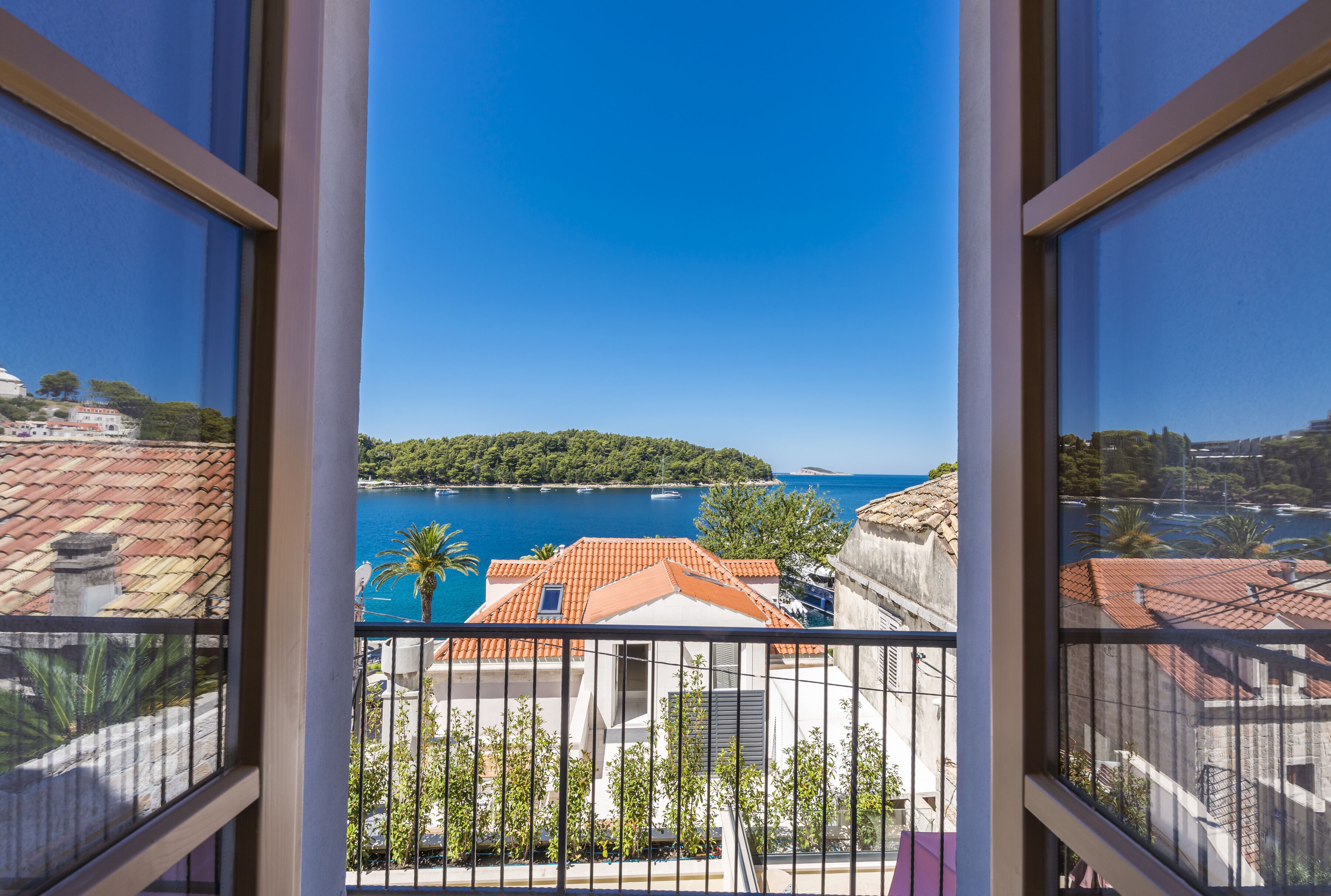 객실에서 보이는 전망