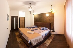 Apartment, 1 Bedroom | 1 bedroom, iron/ironing board, free WiFi, bed sheets - Apart Kiev Zlatoustovskaya 50-1 (Kyiv)