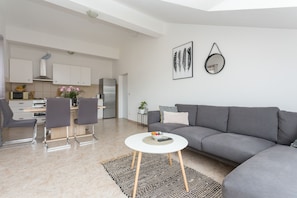 Apartment, 3 Bedrooms | Living area | Flat-screen TV - Apartment Ria (Dubrovnik)