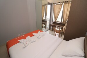Apartemen, 2 kamar tidur | 2 kamar tidur dan Wi-Fi gratis