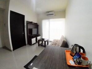 Apartment, 1 Bedroom | Living area | LCD TV - Apatel Skyline Serpong (Gading Serpong)