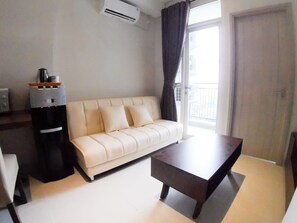 Apartemen, 2 kamar tidur | Ruang keluarga