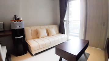 Apartment, 2 Schlafzimmer | Wohnzimmer | LCD-Fernseher