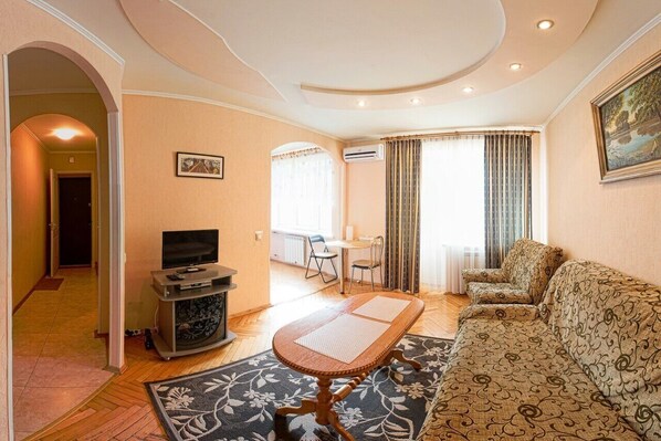 公寓 | 2 多间卧室、熨斗/熨衣板、免费 WiFi、床单