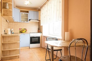 Apartamento | 2 quartos, ferros/tábuas de passar roupa, Wi-Fi de cortesia