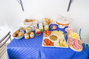 Frokostbuffé er inkludert hver dag