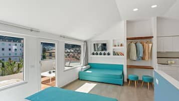 1 Schlafzimmer, Bügeleisen/Bügelbrett, Reisekinderbett, kostenloses WLAN
