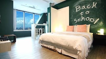 Standard Double Room, City View | Down comforters, individually decorated, free WiFi