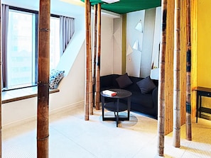 Double Room, City View | Down comforters, individually decorated, free WiFi