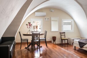 Apartment, 2 Bedrooms (with Sofa Bed) | Living room | 32-inch Smart TV with digital channels, TV