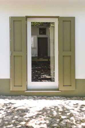 Fassade der Unterkunft