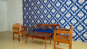Sitteområde i lobbyen