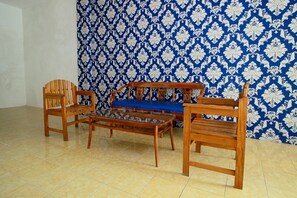 Sitteområde i lobbyen