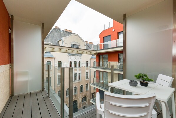 Vue depuis le balcon