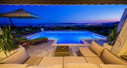 Villa Blue Wave mit herrlichem Meerblick und großartig beheizt
