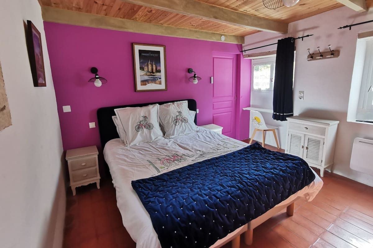 Traditional House (Le four a pain) | 1 bedroom, premium bedding, blackout curtains, free WiFi