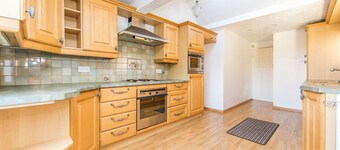 The beach is about 0.1 mile away.