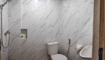 Ducha, toallas