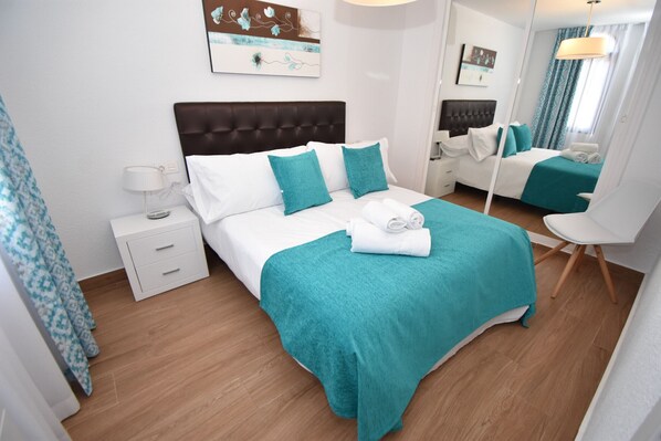 2 bedrooms, iron/ironing board, free WiFi, bed sheets