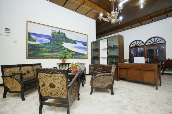 Sitzecke in der Lobby