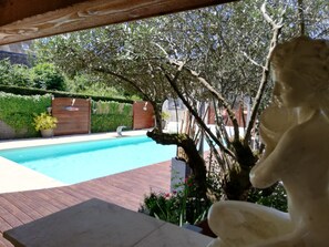 Alberca al aire libre 