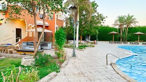 Alberca al aire libre 