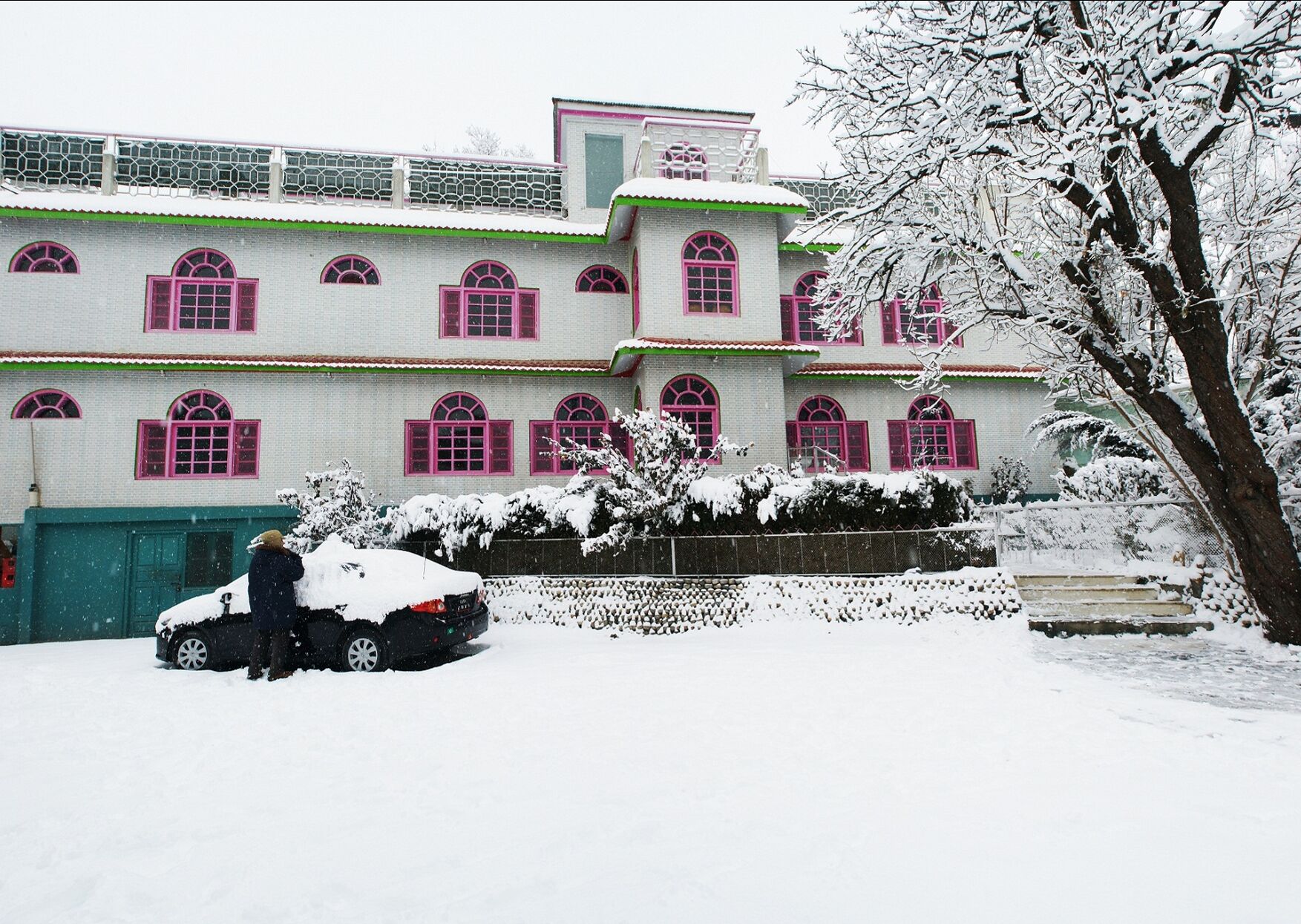 Snow | Hotel Dewanekhas, Skardu, Pakistan