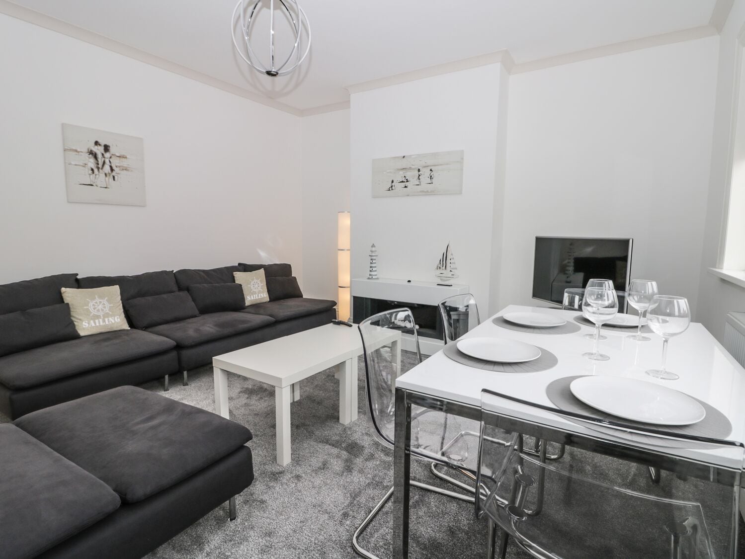 Área de sala de estar