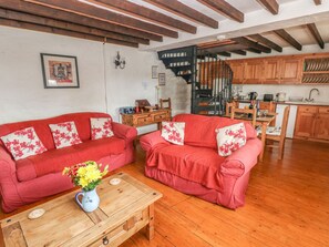 Cottage | Living room | TV - Primose Cottage (Milford Haven)