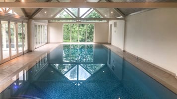 Cottage | Pool | Indoor pool, a heated pool