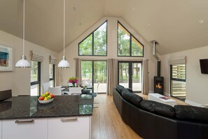 Cottage | Living area | TV, DVD player - Bracken Howe Lodge (Whitby)