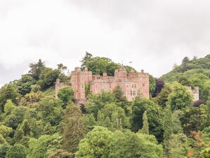 A castle surrounded by dense forest. - 3 Elm Cottage (Minehead)