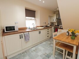 Cottage | Private kitchen | Highchair, cookware/dishes/utensils
